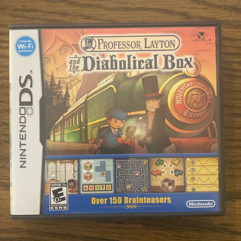 Nintendo DS Professor Layton and the Diabolical Box game